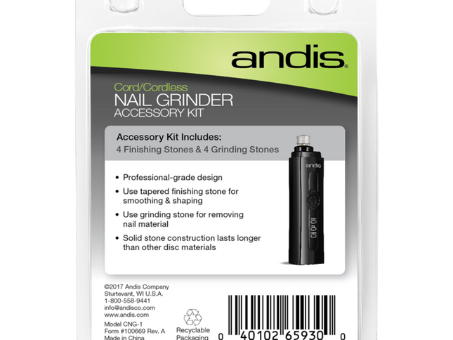 Andis Kit Repuestos Limador de Uñas Cordl/Cordless