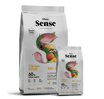 Dibaq Sense Alimento Holistic Adulto Pollo y Pato