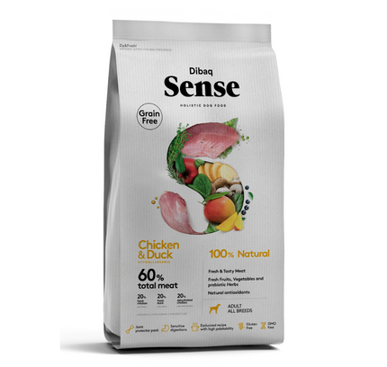Dibaq Sense Alimento Holistic Adulto Pollo y Pato
