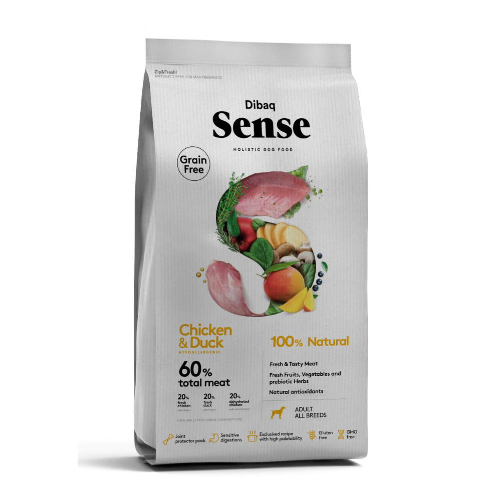 Dibaq Sense Alimento Holistic Adulto Pollo y Pato