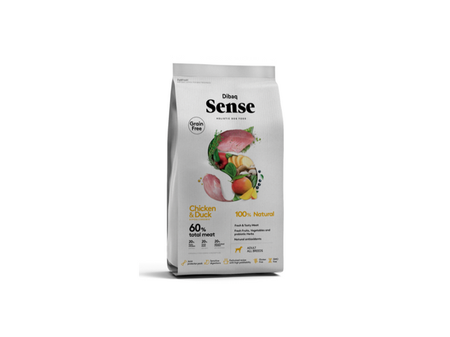 Dibaq Sense Alimento Holistic Adulto Pollo y Pato