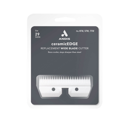 Repuesto de cerámica para cuchillas anchas de 4W, 5W, 7W