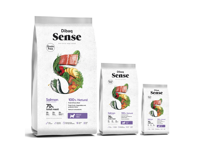 Dibaq Sense  Alimento Holistic Salmón para Perro Adulto Mini