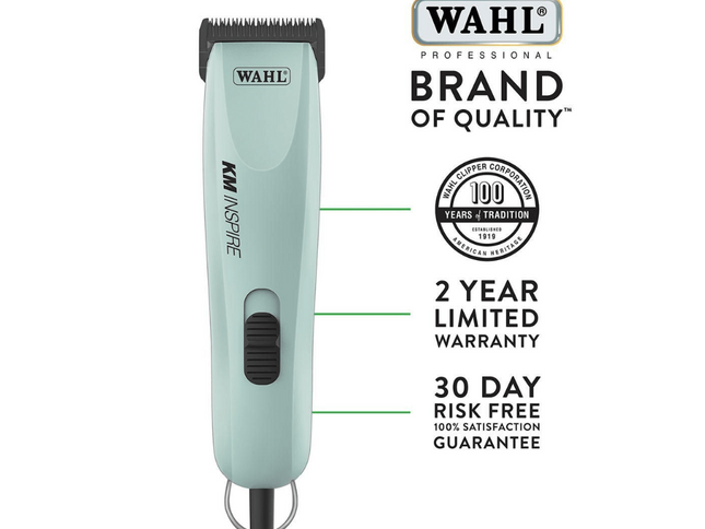 WAHL KM INSPIRE + ALZADORES de REGALO