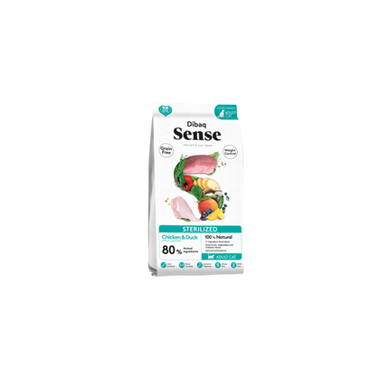 Dibaq Sense Alimento para Gatos Sterilized Pollo y Pato