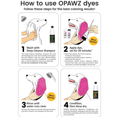 Tintura permanente Opawz 117gr