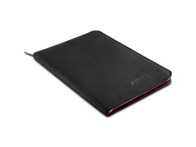 Artero Funda Rígida Orion para 20 Tijeras (Negra y Roja)