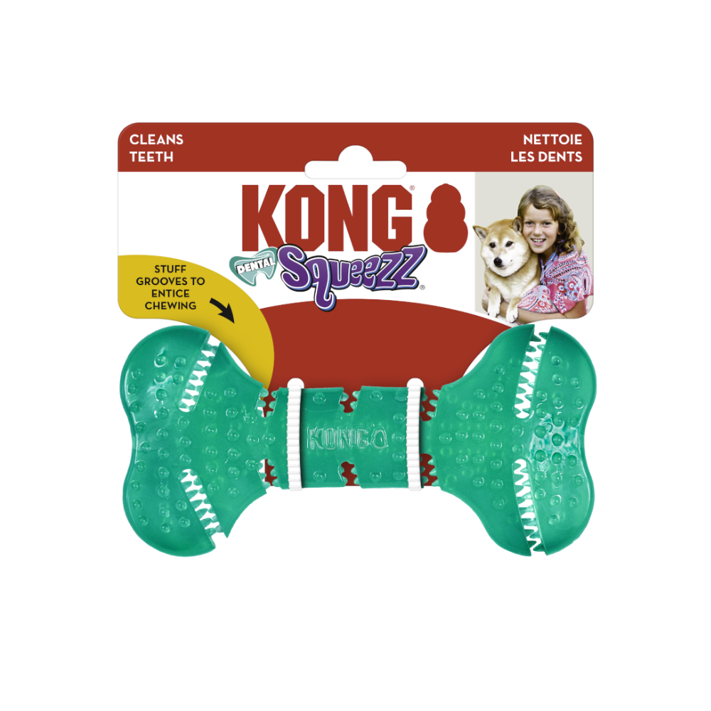 KONG Squeezz Dental Bone