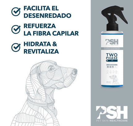 PSH Desenredante Bifásico Two Phase Hogar 250ml