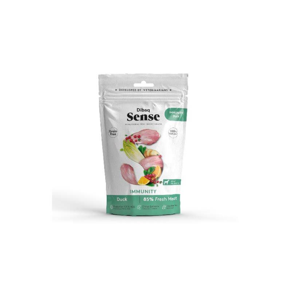 Snack Inmunity Duck 100g - Dibaq Sense