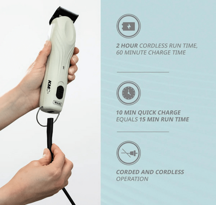 WAHL KMC+ Brushless 2 Vel. Inalámbrica