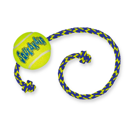 KONG Squeakair Ball With Rope