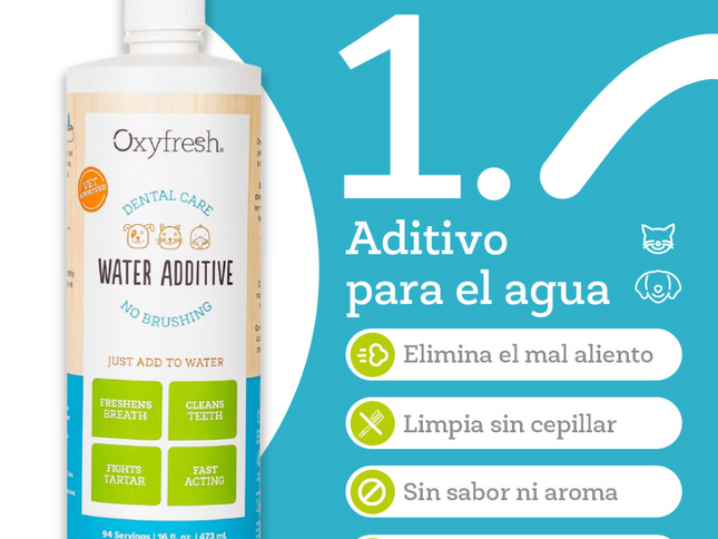 OXYFRESH® ADITIVO DENTAL PARA EL AGUA