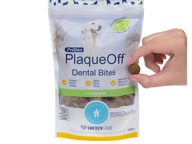 PRODEN PLAQUEOFF® SNACK DENTAL PERRO GRANDE