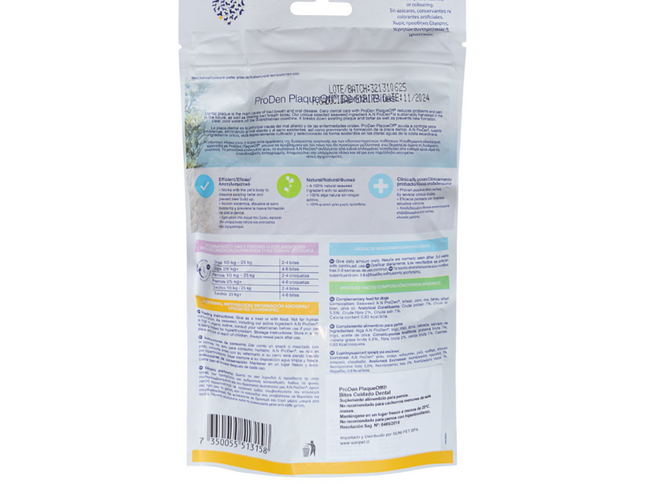PRODEN PLAQUEOFF® SNACK DENTAL PERRO GRANDE