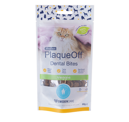PRODEN PLAQUEOFF® SNACK DENTAL GATO