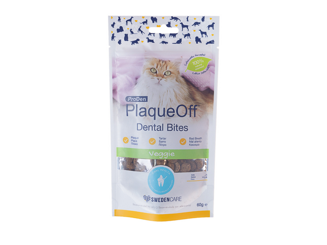 PRODEN PLAQUEOFF® SNACK DENTAL GATO