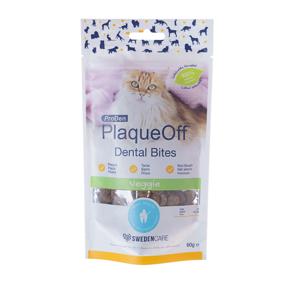 PRODEN PLAQUEOFF® SNACK DENTAL GATO