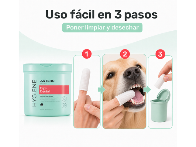 Artero Dedales Limpiador de Dientes (50 unidades)