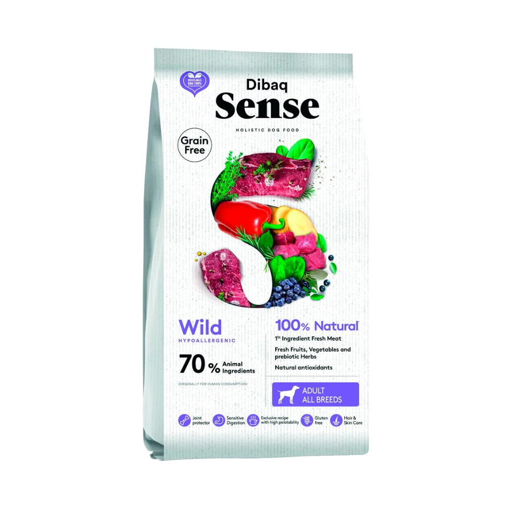 Dibaq Sense Alimento Wild Jabalí & Ciervo Perro Adulto 10kg