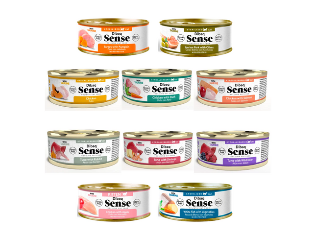 Dibaq Sense Alimento Húmedo Gato Adulto Lata 70gr