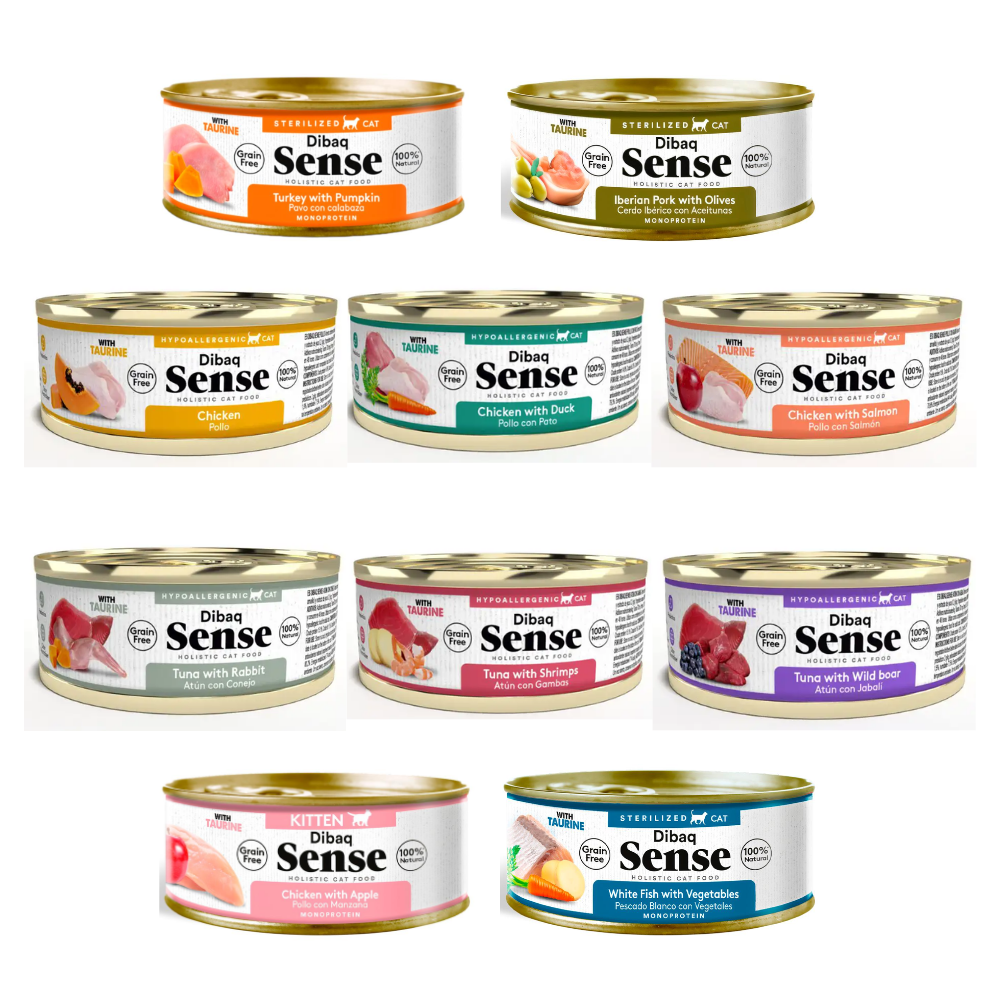 Dibaq Sense Alimento Húmedo Gato Adulto Lata 70gr
