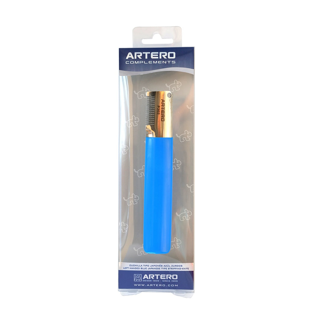 Artero Cuchilla Stripping Azul Dientes Anchos ZURDOS