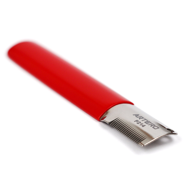 Artero Cuchilla Stripping Rojo Dientes Finos
