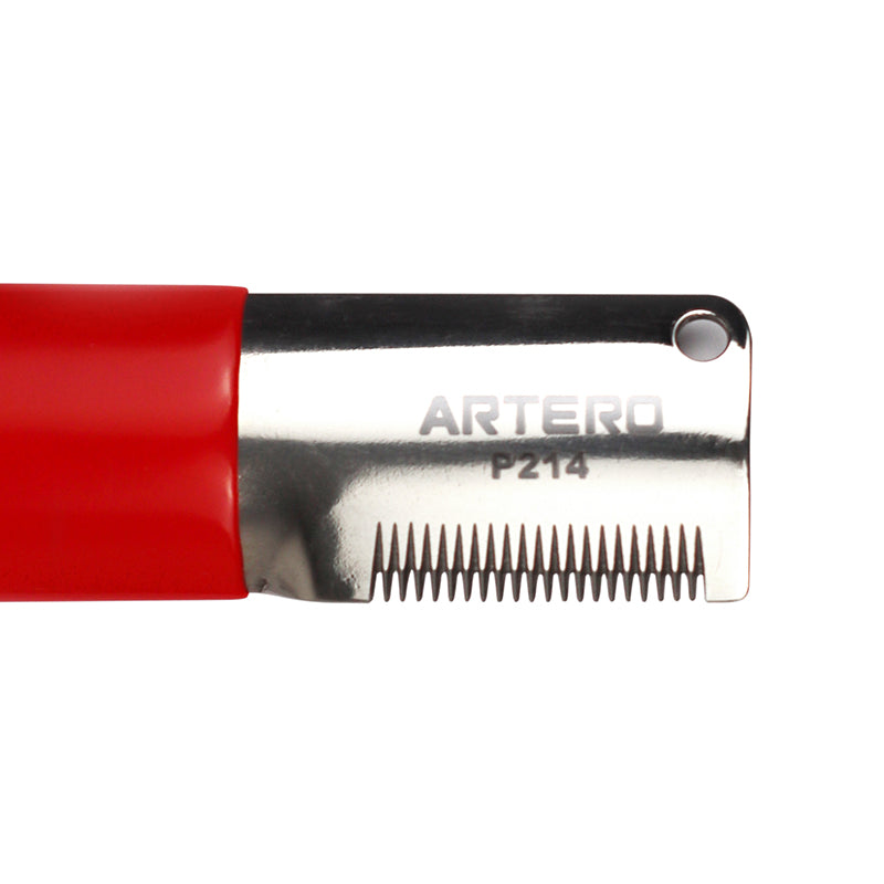 Artero Cuchilla Stripping Rojo Dientes Finos