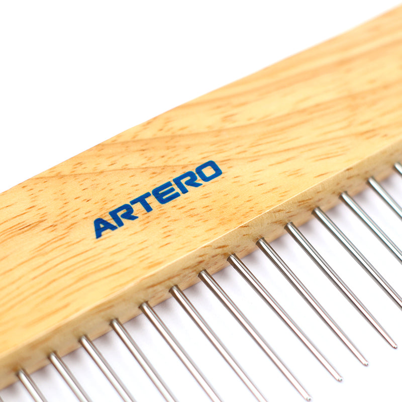 Artero Peineta Para Desenredar Mango Madera