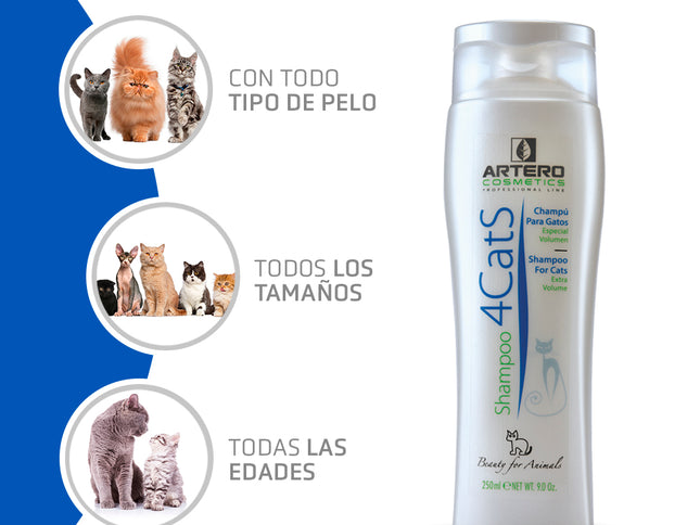 Artero Shampoo 4Cat 250ml