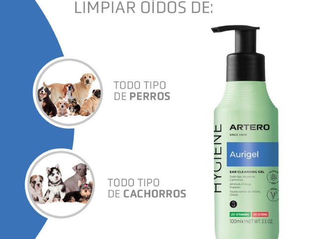 Artero Aurigel Limpiador De Oídos Para Mascotas 90 ml