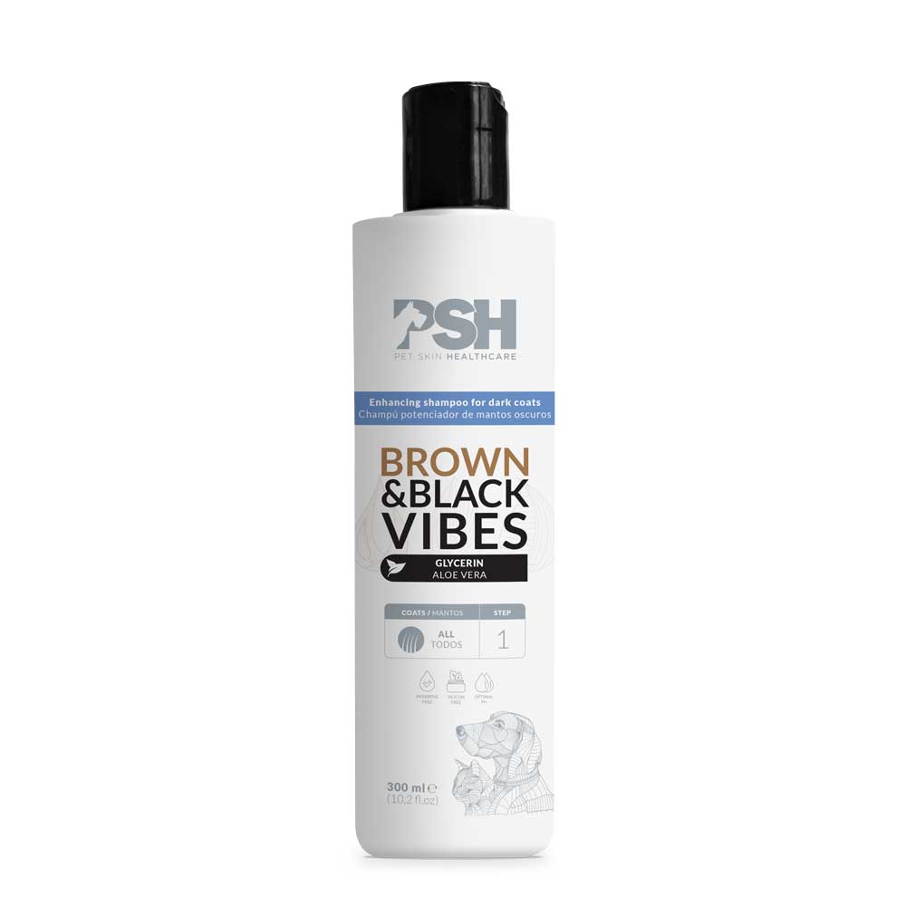 PSH Shampoo Brown & Black Vibes Hogar 300ml