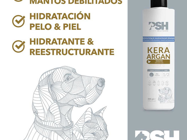 PSH Shampoo Kera Argan Hogar (Alta Hidatación)