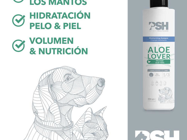 PSH Shampoo Aloe Lover  Hogar 300ml (Hidratante)