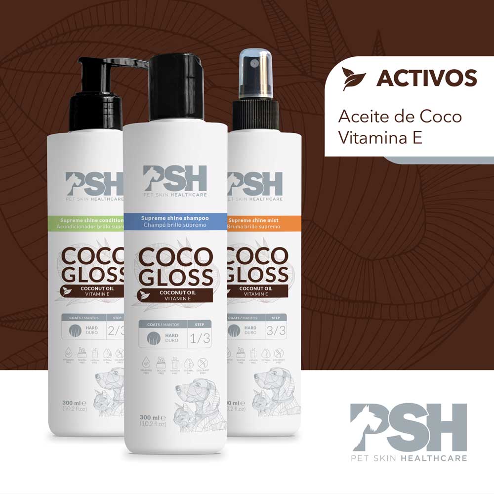PSH Acondicionador Coco Gloss Hogar 300ml (Manto Duro)