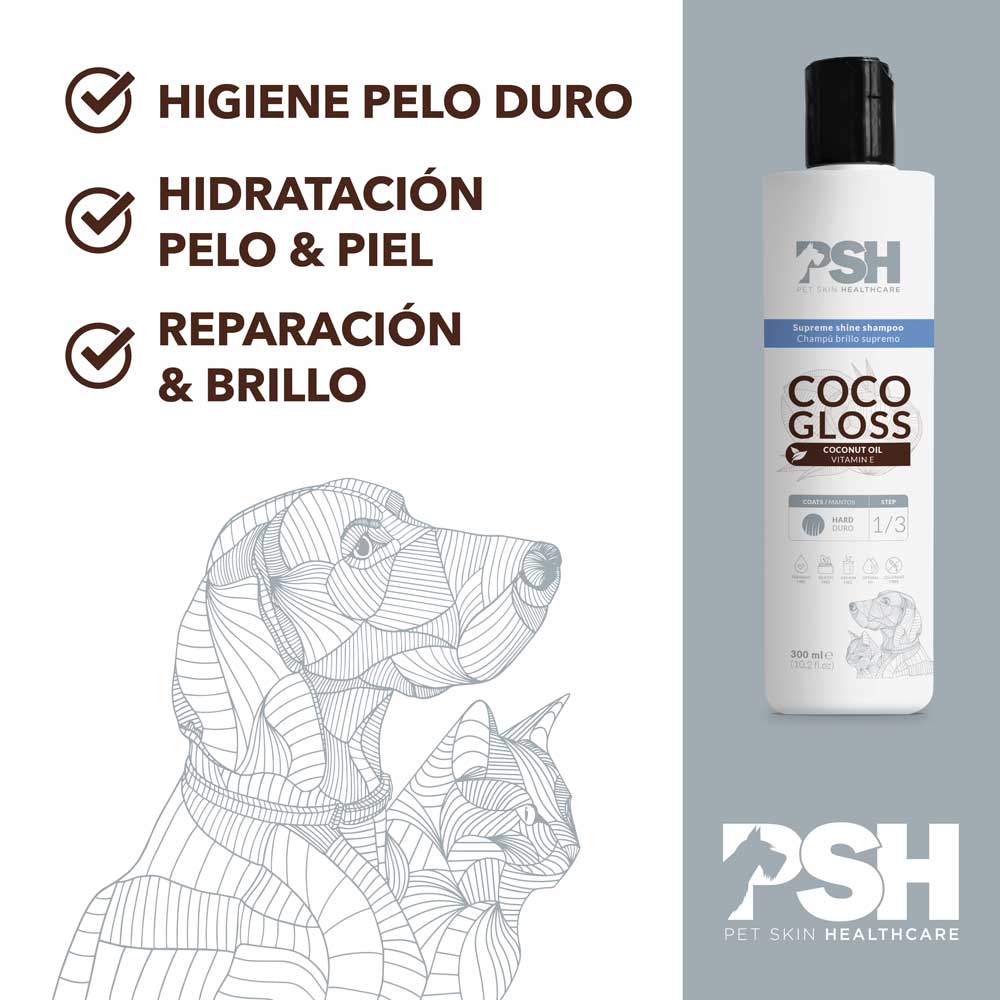 PSH Shampoo Coco Gloss Hogar (Mantos Duros)