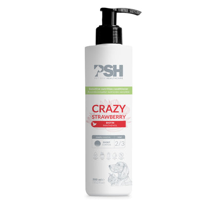 PSH Acondicionador Crazy Strawberry Hogar 300ml (Manto Corto)