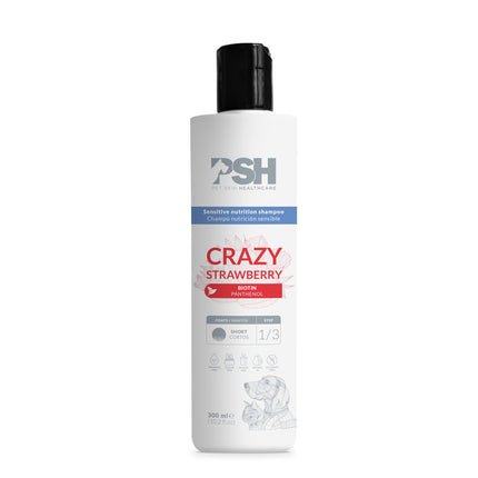 PSH Shampoo Crazy Strawberry Hogar 300ml (Manto Corto)