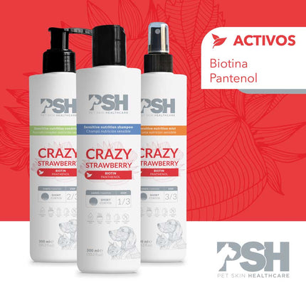 PSH Loción Crazy Strawberry Hogar 300ml (Manto Corto)