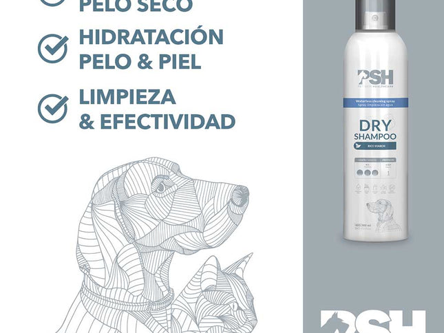 PSH Shampoo en Seco Dry Shampoo 300ml
