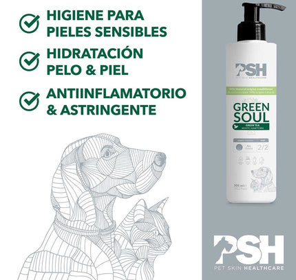 PSH Acondicionador Green Soul Hogar 300ml (99% Agentes Naturales)