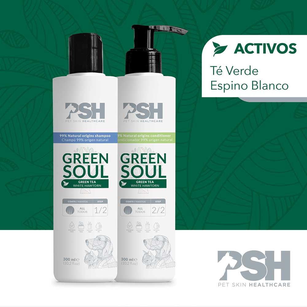 PSH Acondicionador Green Soul Hogar 300ml (99% Agentes Naturales)