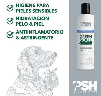 PSH Shampoo Green Soul Hogar 300ml (Piel Sensible)