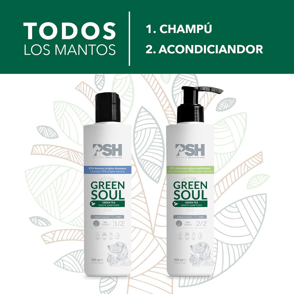PSH Acondicionador Green Soul Hogar 300ml (99% Agentes Naturales)