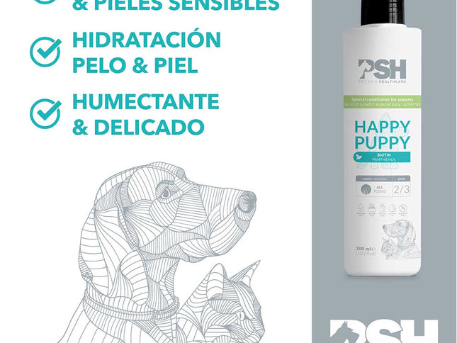PSH Acondicionador Happy Puppy Hogar 300ml (Cachorros)