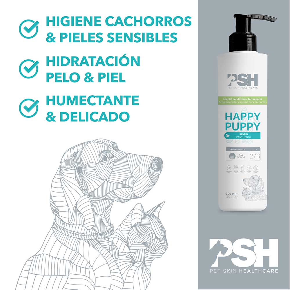 PSH Acondicionador Happy Puppy Hogar 300ml (Cachorros)