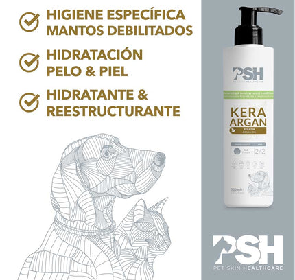 PSH Acondicionador Kera Argan Hogar 300ml (Alta Hidratación)