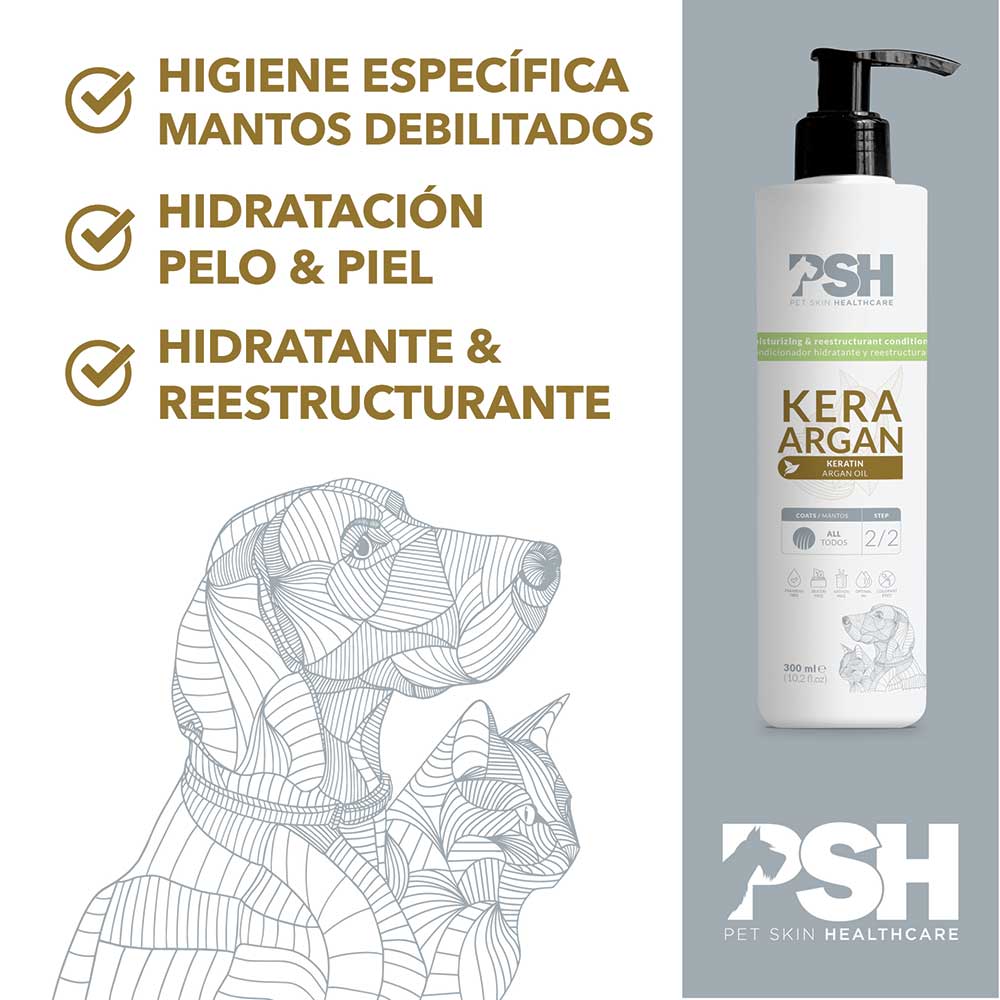 PSH Acondicionador Kera Argan Hogar 300ml (Alta Hidratación)