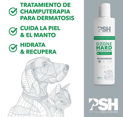 PSH Shampoo Ozone Hard Hogar 300ml (Dermatitis Severa)